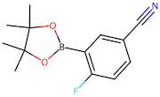 4-Fluoro-3-(4,4,5,5-tetramethyl-1,3,2-dioxaborolan-2-yl)benzonitrile