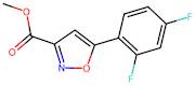 Methyl 5-(2,4-difluorophenyl)isoxazole-3-carboxylate