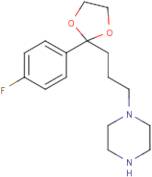 1-{3-[2-(4-Fluorophenyl)-1,3-dioxolan-2-yl]prop-1-yl}piperazine