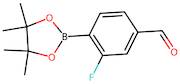 3-Fluoro-4-(4,4,5,5-tetramethyl-1,3,2-dioxaborolan-2-yl)benzaldehyde