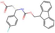 (S)-3-((((9H-fluoren-9-yl)methoxy)carbonyl)amino)-3-(4-fluorophenyl)propanoic acid