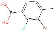 3-Bromo-2-fluoro-4-methylphenylboronic acid