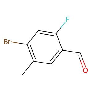 4-Bromo-2-fluoro-5-methylbenzaldehyde