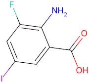 2-Amino-3-fluoro-5-iodobenzoic acid