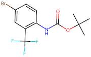 tert-butyl N-[4-bromo-2-(trifluoromethyl)phenyl]carbamate