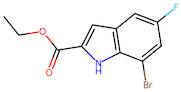 Ethyl 7-bromo-5-fluoro-1H-indole-2-carboxylate