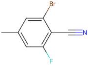 2-Bromo-6-fluoro-4-methylbenzonitrile