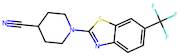 1-(6-(Trifluoromethyl)benzo[d]thiazol-2-yl)piperidine-4-carbonitrile