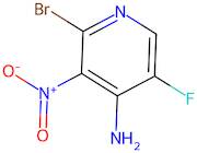 2-Bromo-5-fluoro-3-nitropyridin-4-amine