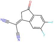 2-(5,6-Difluoro-3-oxo-2,3-dihydro-1H-inden-1-ylidene)malononitrile