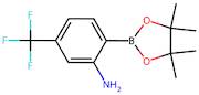 2-(4,4,5,5-Tetramethyl-1,3,2-dioxaborolan-2-yl)-5-(trifluoromethyl)aniline