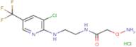 2-[(2-{[2-(Ammoniooxy)acetyl]amino}ethyl)amino]-3-chloro-5-(trifluoromethyl)pyridine hydrochloride