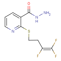 2-[(3,4,4-Trifluorobut-3-en-1-yl)thio]nicotinohydrazide