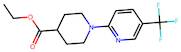 Ethyl 1-(5-(trifluoromethyl)pyridin-2-yl)piperidine-4-carboxylate