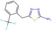 5-[[2-(Trifluoromethyl)phenyl]methyl]-1,3,4-thiadiazol-2-amine