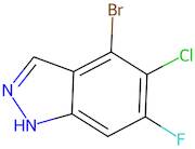 4-Bromo-5-chloro-6-fluoro-1H-indazole