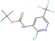 tert-Butyl (2-chloro-5-(trifluoromethyl)pyridin-3-yl)carbamate