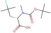 (S)-2-((tert-Butoxycarbonyl)(methyl)amino)-4-fluoro-4-methylpentanoic acid