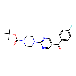 tert-Butyl 4-(5-(4-fluorobenzoyl)pyrimidin-2-yl)piperazine-1-carboxylate