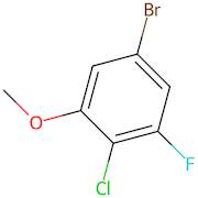 5-Bromo-2-chloro-1-fluoro-3-methoxybenzene