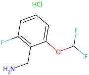 (2-(Difluoromethoxy)-6-fluorophenyl)methanamine hydrochloride