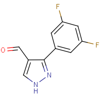 3-(3,5-Difluorophenyl)-1H-pyrazole-4-carboxaldehyde