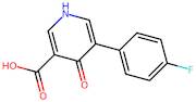 5-(4-Fluorophenyl)-4-oxo-1,4-dihydropyridine-3-carboxylic acid