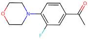 1-[3-Fluoro-4-(4-morpholinyl)phenyl]ethanone