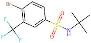 4-Bromo-N-(tert-butyl)-3-(trifluoromethyl)benzenesulfonamide