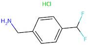 [4-(Difluoromethyl)phenyl]methanamine;hydrochloride