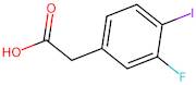 2-(3-Fluoro-4-iodophenyl)acetic acid