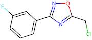 5-(Chloromethyl)-3-(3-fluorophenyl)-1,2,4-oxadiazole