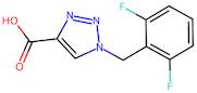 1-(2,6-Difluorobenzyl)-1H-1,2,3-triazole-4-carboxylic acid