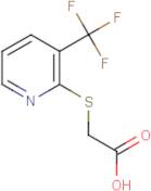 {[3-(Trifluoromethyl)pyridin-2-yl]thio}acetic acid