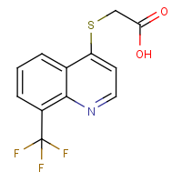 {[8-(Trifluoromethyl)quinolin-4-yl]thio}acetic acid