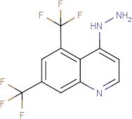 5,7-Bis(trifluoromethyl)-4-hydrazinoquinoline