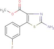 Methyl 2-amino-5-(3-fluorophenyl)-1,3-thiazole-4-carboxylate