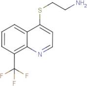 4-[(2-Aminoethyl)thio]-8-(trifluoromethyl)quinoline