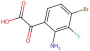 2-(2-Amino-4-bromo-3-fluorophenyl)-2-oxoacetic acid