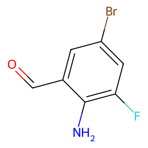 2-Amino-5-bromo-3-fluorobenzaldehyde