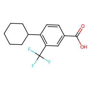 4-Cyclohexyl-3-(trifluoromethyl)benzoic acid