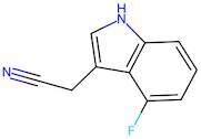 2-(4-Fluoro-1H-indol-3-yl)acetonitrile