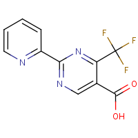 2-(Pyridin-2-yl)-4-(trifluoromethyl)-5-pyrimidinecarboxylic acid