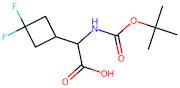 2-((tert-Butoxycarbonyl)amino)-2-(3,3-difluorocyclobutyl)acetic acid