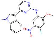 N-(4-Fluoro-2-methoxy-5-nitrophenyl)-4-(1-methyl-1H-indol-3-yl)pyrimidin-2-amine