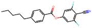 4-Cyano-3,5-difluorophenyl 4-pentyl-benzoate