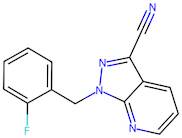 1-(2-Fluorobenzyl)-1H-pyrazolo[3,4-b]pyridine-3-carbonitrile