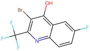 3-Bromo-6-fluoro-4-hydroxy-2-trifluoromethylquinoline