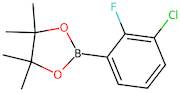 2-(3-Chloro-2-fluorophenyl)-4,4,5,5-tetramethyl-1,3,2-dioxaborolane