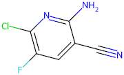 2-Amino-6-chloro-5-fluoro-3-pyridinecarbonitrile